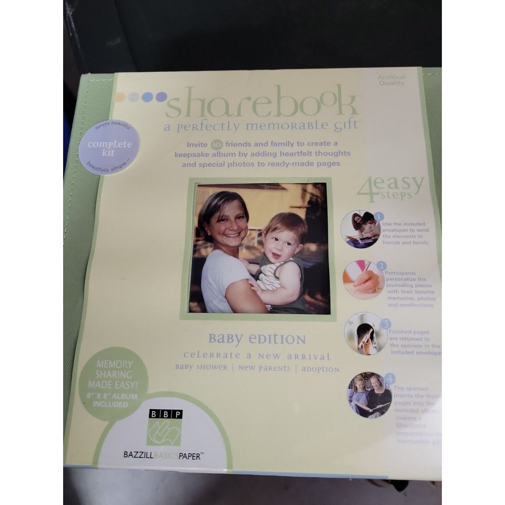 NEW SHAREBOOK KIT "BABY"‎ Edition ... Great Idea for a Baby Shower!